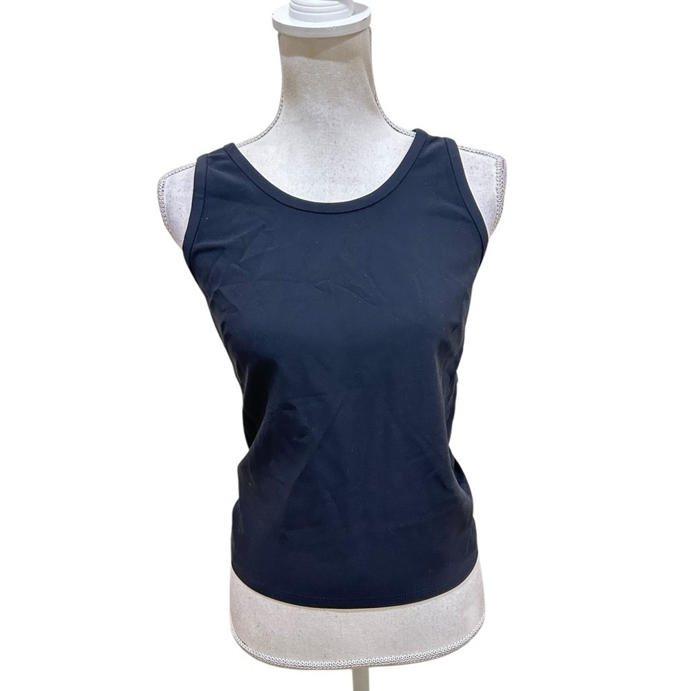 NWT Rachel Comey New York Verbena twisted knot back Black Tank Top size 6